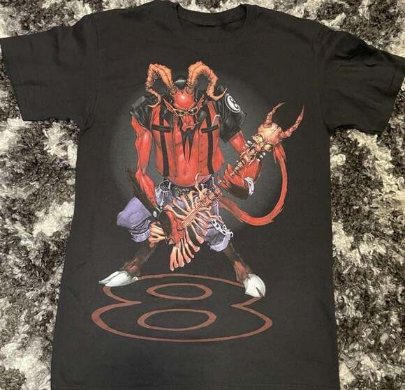 Guitar Hero Other - Vintage 2007 Guitar Hero III Legends of Rock Lou the Devil T-Shirt